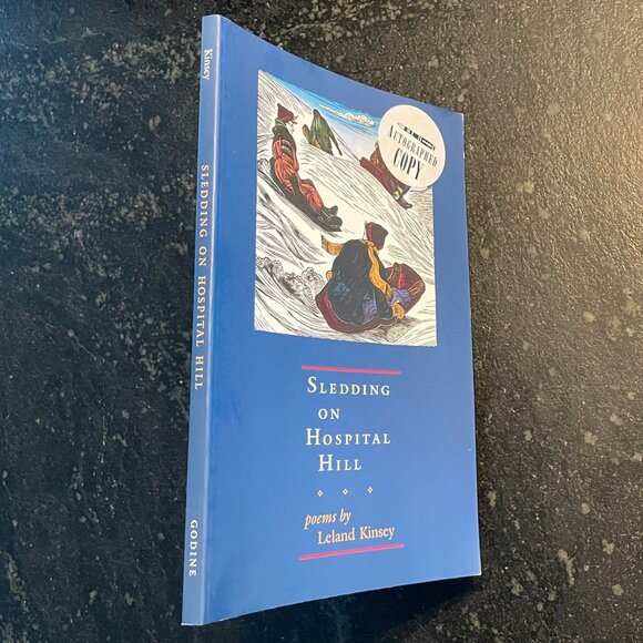 "Sledding on Hospital Hill," by Leland Kinsey, 2003 First Edition Paperback - Picture 3 of 6